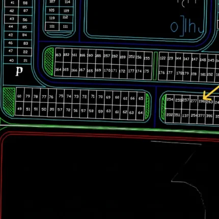 ارض للبيع فى العاشر الحى 36 مساحة 209 متر