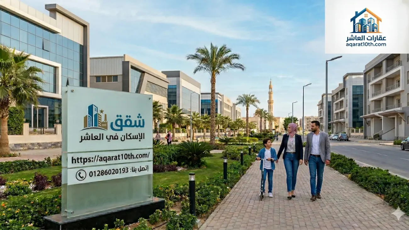 شقق للبيع فى العاشر من رمضان