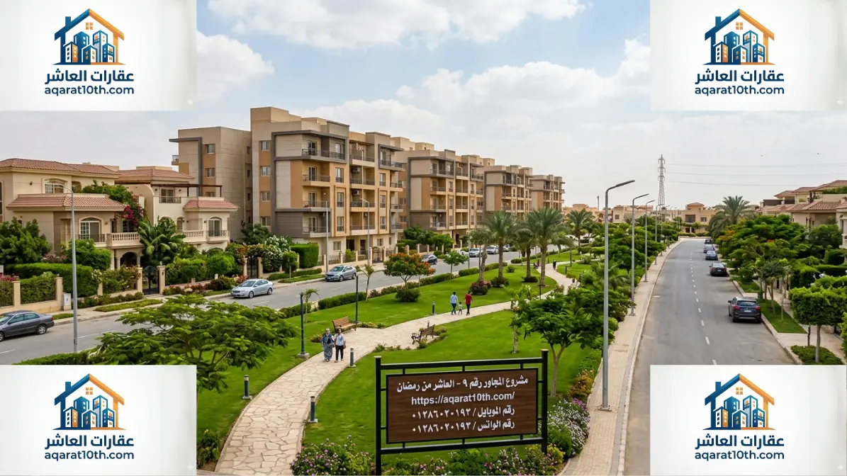 فيلات للبيع في مجاورة 9 العاشر من رمضان