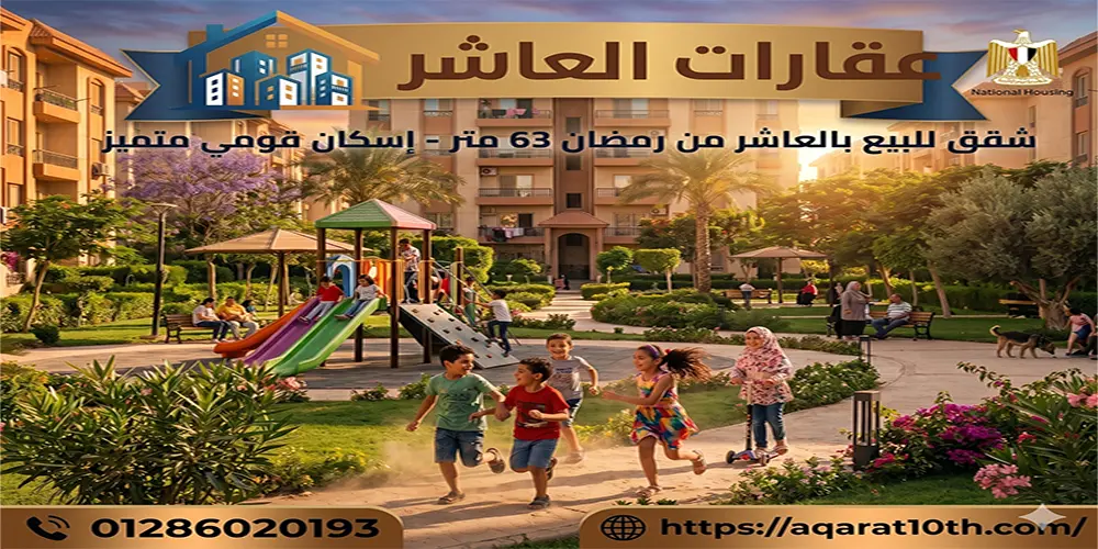 هل شقق 63 متر في العاشر من رمضان فرصة جيدة في 2026؟